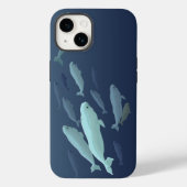 ベルーガホエールサムスンケースホエー頭が切れるル電話ケース Case-Mate iPhoneケース (裏面)