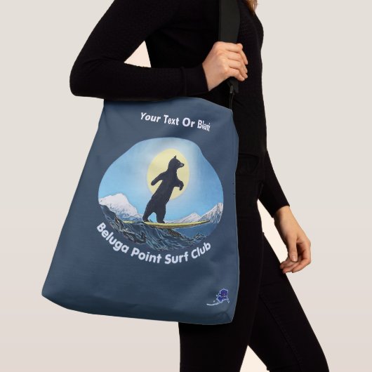 ベルーガポイントサーフクラブ クロスボディバッグ (クローズアップ)