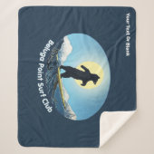 ベルーガポイントサーフクラブ シェルパブランケット (正面)