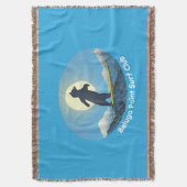ベルーガポイントサーフクラブ スローブランケット (正面縦)