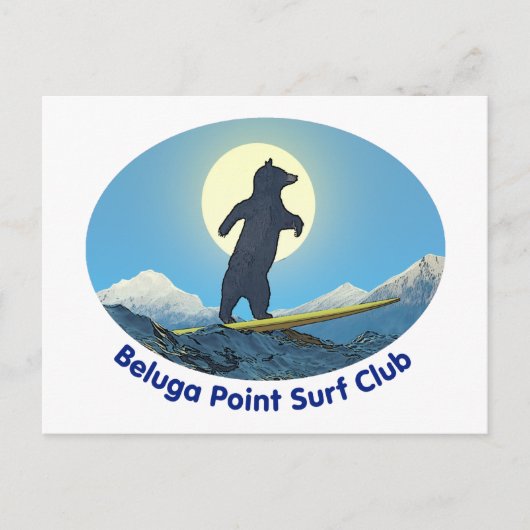 ベルーガポイントサーフクラブ ポストカード (正面)