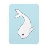ベルーガ捕鯨磁石 マグネット (縦)