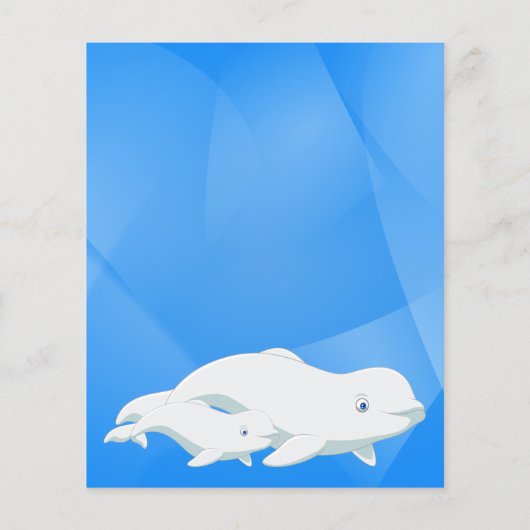 ベルーガ鯨海赤ちゃんシャワー予測、アドバイス (裏面)