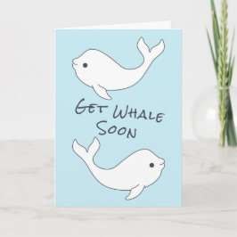 ベルーガGet Whale Soon Card カード