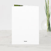 ベル付きのヴィンテージクリスマスカード カード (裏面)