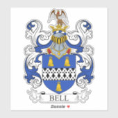 ベル家紋 シール (シート)