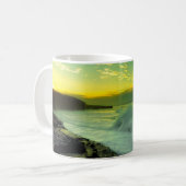 ベル島のサンセットマグカップ コーヒーマグカップ (正面左)