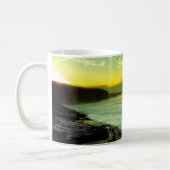 ベル島のサンセットマグカップ コーヒーマグカップ (左)
