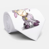 ベル漫画のネックタイと小さな子羊 ネクタイ (ロール)