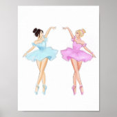 ベル踊りイラストレーション ポスター (正面)