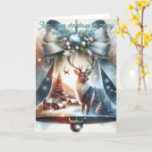 ベル2 折りたたみ式グリーティングカード カード (黄色い花)