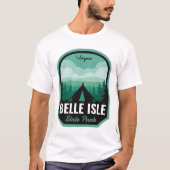 ベル・アイル州立公園 バージニア キャンプ Tシャツ (正面)