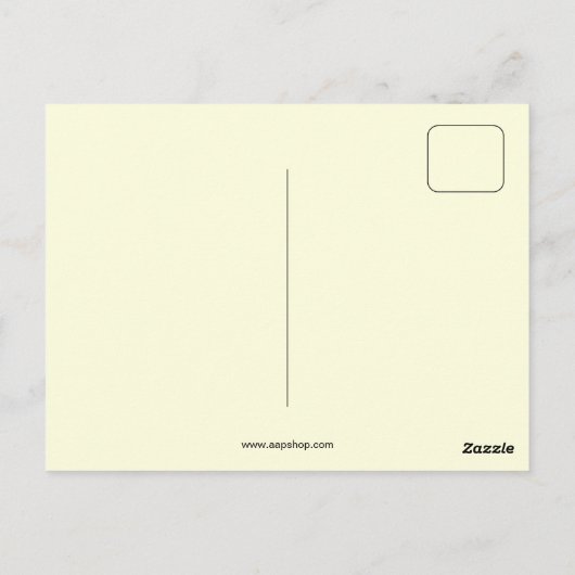 ベル・エポック時代のフランスの古いナイトクラブの広告 ポストカード (裏面)