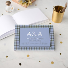 ベル・オブ縁どオリジナルスコティッシュタータンチェック ゲストブック