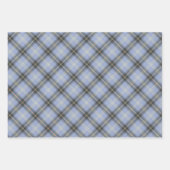 ベル・オブ・縁どタータンチェック ラッピングペーパーシート (正面2)