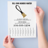 ベル・コーラス・ハンドベル楽器 チラシ (手)