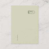 ベル・ジャー・ボタニスト・ポーズ・ミニマル エンクロージャーカード (正面)