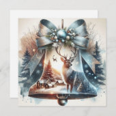 ベル フラット ホリデー カード (正面/裏面)