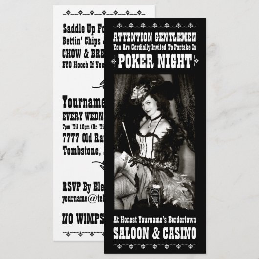 ベル - 招待状 (カスタマイズ) (正面/裏面)