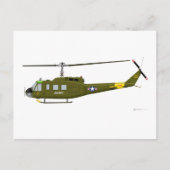 ベルUH-1Dイロコイ ポストカード (正面)