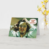 ベレおもしろいット誕生日 カード (黄色い花)