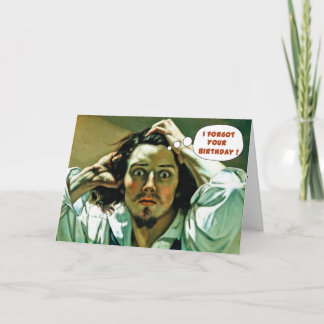 ベレおもしろいット誕生日 カード