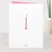 ベレおもしろいット誕生日 カード (裏面)