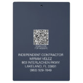 ベレス保険グループ クリップボード (裏面)