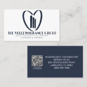 ベレス保険グループ 名刺 (正面/裏面)