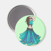 ベレディベリーダンサーの女王 マグネット (正面/裏面)