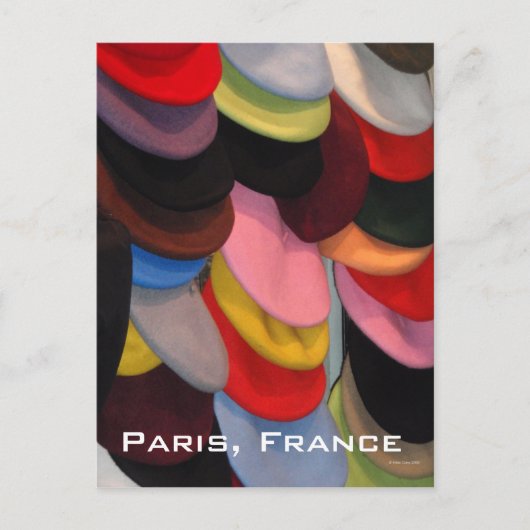 ベレーカラフルトはがき ポストカード (正面)