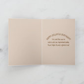 ベレーション誕生日- Cat Looking out Window カード (内部)