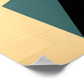 ベレーモダントを着た中世紀美術の男 ポスター (角)