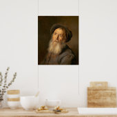 ベレー人男性 – Jan Lievensファインアートポスター ポスター (キッチン)