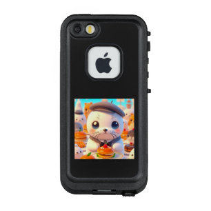 ベレー帽アザラシと秘密のスイーツ物語 LifeProof FRÄ’ iPhone SE/5/5sケース