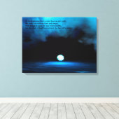 ベレー帽 – 最初に キャンバスプリント (インサイチュ (ウッドフロア))