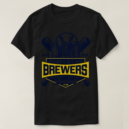 ベロイトブルワーズ Tシャツ (デザイン正面)