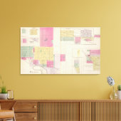 ベロイト、ビクター、ワコンダ春、モートン、カンザス キャンバスプリント (インサイチュ (リビング))