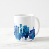 ベロオリゾンブラジル天窓ブルー コーヒーマグカップ (正面右)