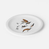 ベロキラプターエスケープ ペーパープレート (アングル)