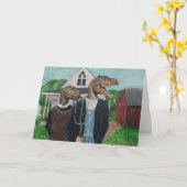 ベロキラプトルゴシック カード (黄色い花)