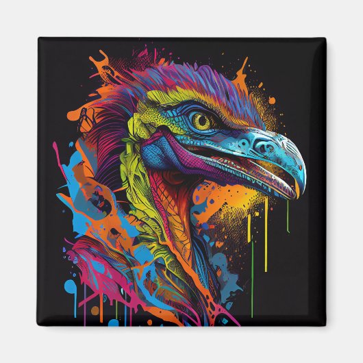 ベロキラプトル!! マグネット (正面)