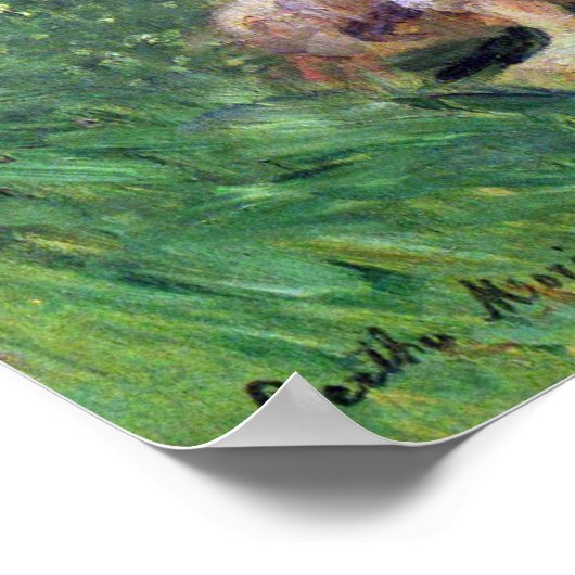 ベロス・モリソトのマウレコーの庭で ポスター (角)