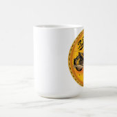 ベロッセットアンバーのオートバイ徴候 コーヒーマグカップ (中央)