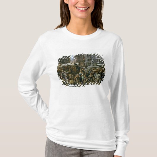 ベロナの市場 Tシャツ (正面)