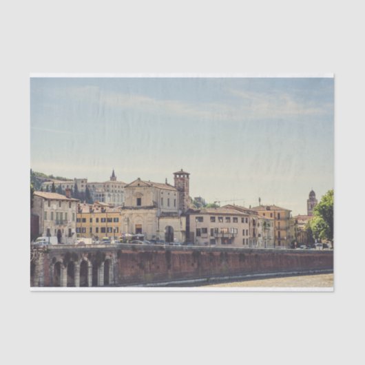 ベロナの建築、イタリア 薄葉紙 (正面)