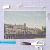 ベロナの建築、イタリア 薄葉紙 (クラフト)