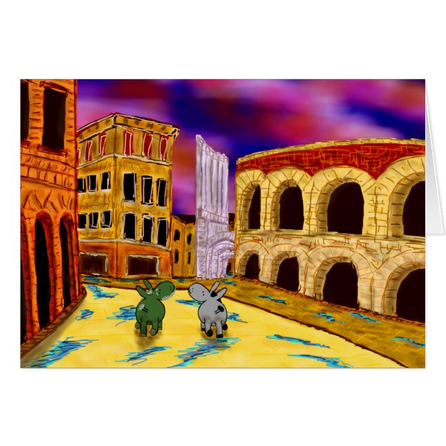 ベロナ、イタリアのろば (正面横)