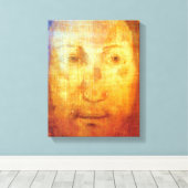 ベロニカのベールはイエスの聖なる顔である。 キャンバスプリント (インサイチュ (ウッドフロア))