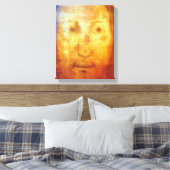 ベロニカのベールはイエスの聖なる顔である。 キャンバスプリント (インサイチュ (寝室))